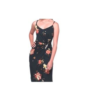 COPY - - Nine Britton Vivienne Knit Midi Floral Soft new without tags